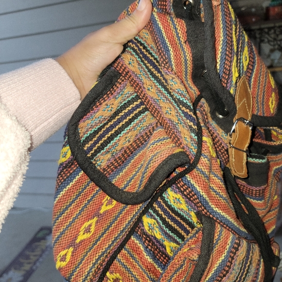 Western Drawstring backpack - Picture 2 of 9